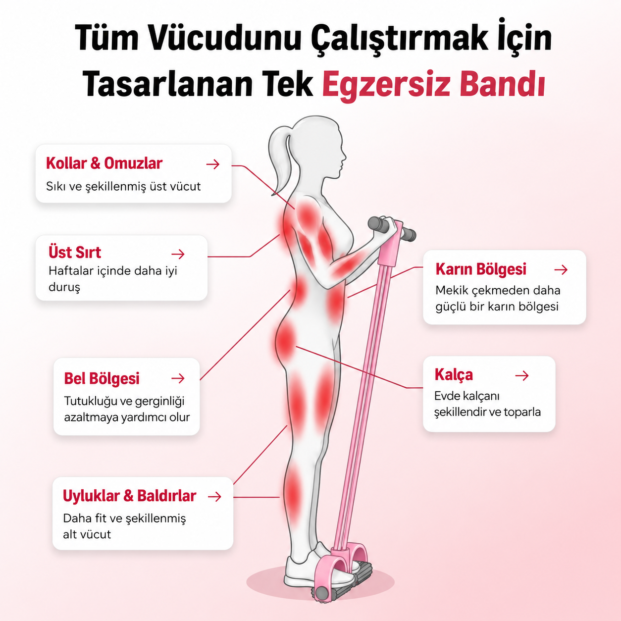 Breevo Tam Vücut Direnç Bandı