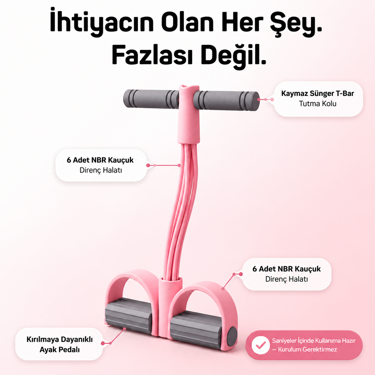 Breevo Tam Vücut Direnç Bandı
