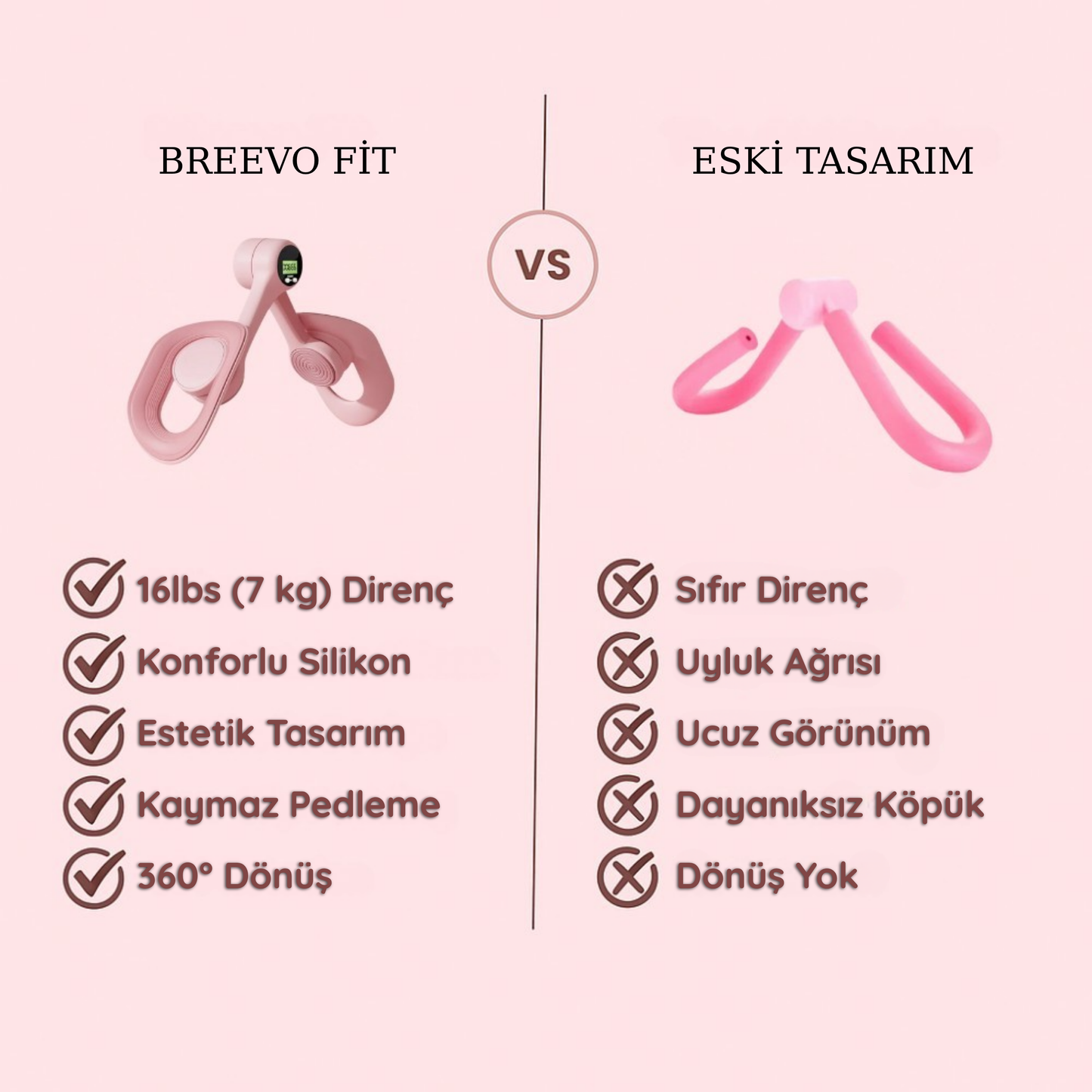 Breevo Fit™ Uyluk & Pelvik Eğitici